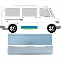 Inre + yttre skjutdörr reparationspanel för Mercedes T1 1977-1996 / Vänster = Höger (symmetrisk) / Set 9566