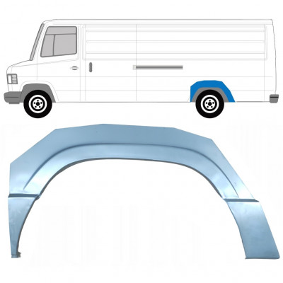 Sidovägg hjulhuskant för Mercedes T2 1986-1996 / Vänster 8021