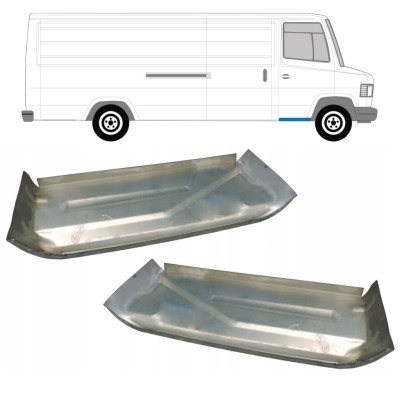 Fram steg reparationspanel för Mercedes T2 1986-1996 / Vänster+Höger / Set 9796