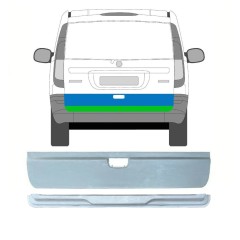 Inre + yttre bakdörr reparationspanel för Mercedes Vito W639 2003-2014 / Set 9784