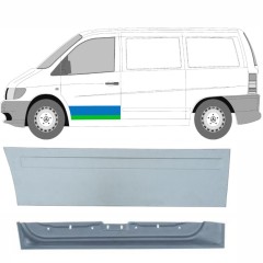 Inre + yttre fram dörrreparationspanel för Mercedes Vito I W638 1996-2003 / Vänster / Set 9790