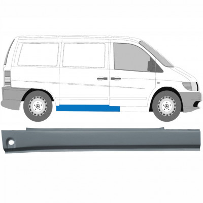 Skjutdörr tröskel reparationspanel för Mercedes Vito 1996-2003 / Höger 8280