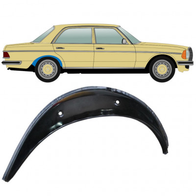 Hjulhus reparationsplåt för Mercedes W123 1975-1985 / Höger 8036