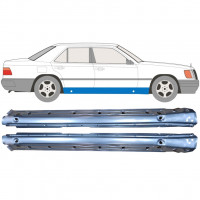 Tröskelplåt reparationspanel för Mercedes W124 1984-1996 / Vänster+Höger / Set 10347