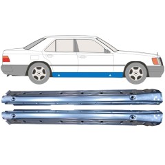 Tröskelplåt för Mercedes E-Class W124 1984-1996 / Vänster+Höger / Set 10347