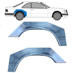 Sidovägg hjulhuskant för Mercedes E-Class W124 1984-1996 / Vänster+Höger / COUPE / Set 9233