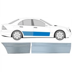 Reparationspanel för fram- och bakdörr för Mercedes C-Class W203 2000-2007 / Höger / Set 10673