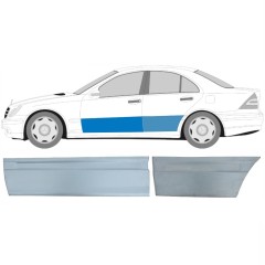 Reparationspanel för fram- och bakdörr för Mercedes C-Class W203 2000-2007 / Vänster / Set 10674
