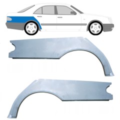 Sidovägg hjulhuskant för Mercedes E-Class W210 1995-2003 / Vänster+Höger / Set 9455