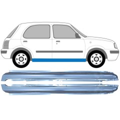 Tröskelplåt för Nissan Micra K11 1992-2003 / Vänster+Höger / Set 9640