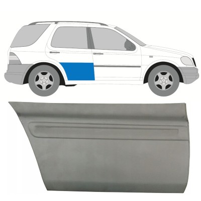Reparationspanel för bakdörr för Mercedes M-Class ML W163 1998-2005 / Höger 16090