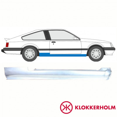 Tröskelplåt reparationspanel för Opel Monza 1978-1986 / Höger /  10866