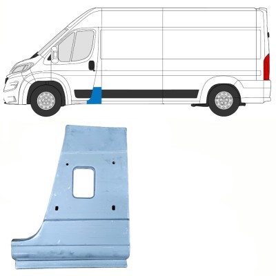 Reparationspanel för stolpe för Opel Movano 2021-2026 / Vänster 16486