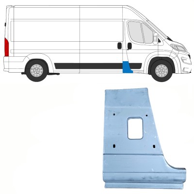 Reparationspanel för stolpe för Opel Movano 2021-2026 / Höger 16485