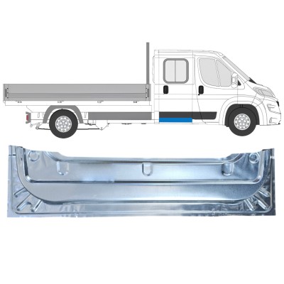 Bakdörr reparationspanel inre för Opel Movano 2021-2026 / Vänster = Höger (symmetrisk) 16407