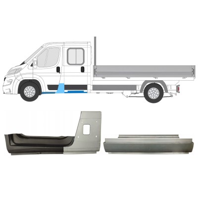 Reparationspanel set för Opel Movano 2021-2026 / Vänster 16433