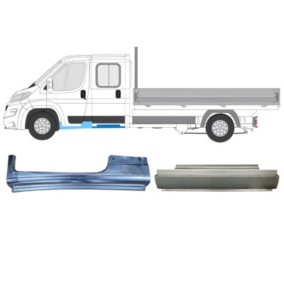 Reparationspanel set för Opel Movano 2021-2026 / Vänster 16437