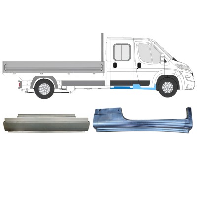 Reparationspanel set för Opel Movano 2021-2026 / Höger 16436