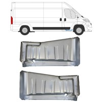 Reparationsplåt insteg vänster/höger för Opel Movano 2021-2026 / Vänster+Höger 16455