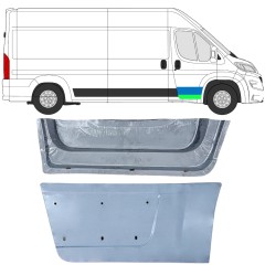 Inre + yttre fram dörrreparationspanel för Opel Movano 2021-2026 / Höger 16478