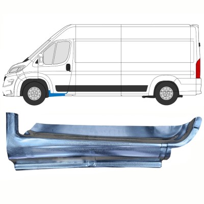 Reparationspanel för dörrtröskel för Opel Movano 2021-2026 / Vänster 16415