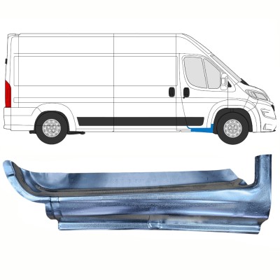 Reparationspanel för dörrtröskel för Opel Movano 2021-2026 / Höger 16414