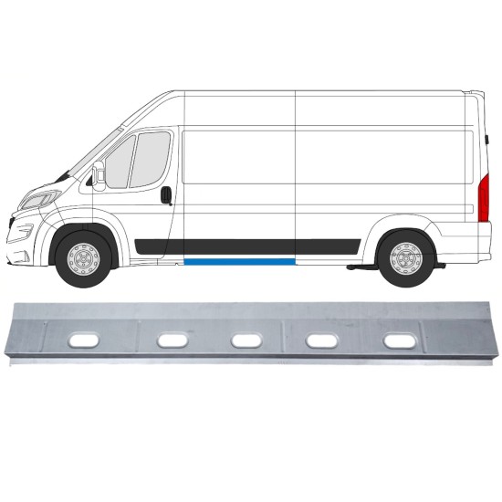 Inre tröskel reparationspanel för Opel Movano 2021-2026 / Vänster = Höger (symmetrisk) 16484