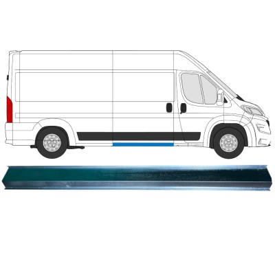 Inre mitt tröskel reparationspanel för Opel Movano 2021-2026 / Vänster = Höger (symmetrisk) 16473