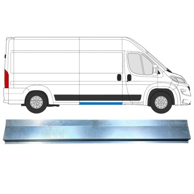 Inre tröskel reparationspanel för Opel Movano 2021-2026 / Vänster = Höger (symmetrisk) 16474