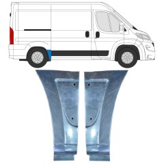 Sidovägg hjulhuskant för Opel Movano 2021-2026 / Vänster+Höger 16499