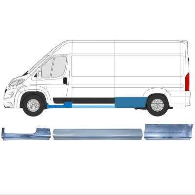 Reparationspanel set för Opel Movano 2021-2026 / Vänster / 16525