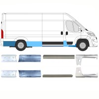 Reparationspanel set för Opel Movano 2021-2026 / Vänster+Höger 16466