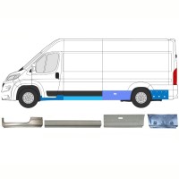 Reparationspanel set för Opel Movano 2021-2026 / Vänster 16797