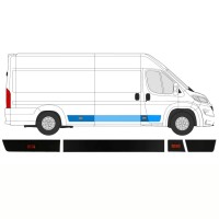 Prydnads skyddslister set för Opel Movano 2021-2026 / Höger / 14422