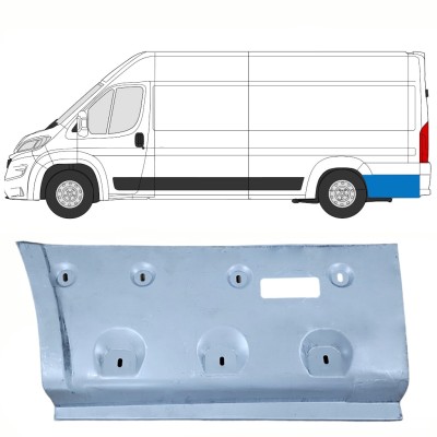 Sidovägg hjulhuskant för Opel Movano 2021-2026 / Vänster 16494