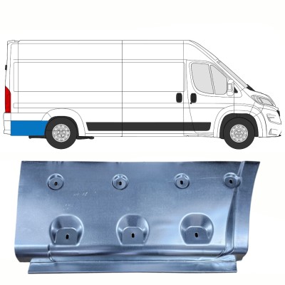 Sidovägg hjulhuskant för Opel Movano 2021-2026 / Höger 16530