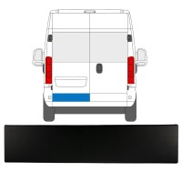 Prydnadslist skyddslister dörr bak för Opel Movano 2021-2026 / Vänster 15790