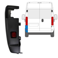 Bak hörn stötfångare 270 grader för Opel Movano 2021-2026 / Vänster 15798