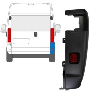 Bak hörn stötfångare 270 grader för Opel Movano 2021-2026 / Höger 15795