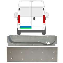 Reparationspanel för bakdörr för Opel Movano 2021-2026 / Höger / Set 16518