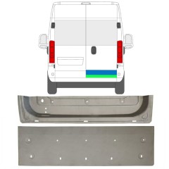 Reparationspanel för bakdörr för Opel Movano 2021-2026 / Höger / Set 16517