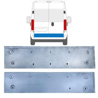 Reparationspanel för bakdörr för Opel Movano 2021-2026 / Vänster+Höger 16514