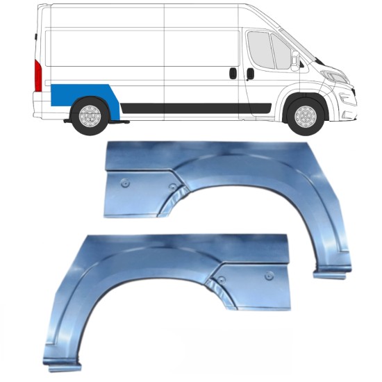 Sidovägg hjulhuskant för Opel Movano 2021-2026 / Vänster+Höger 16440
