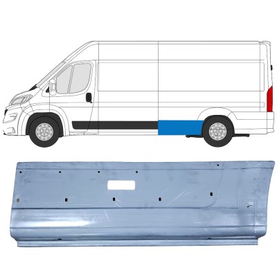 Sidovägg hjulhuskant för Opel Movano 2021-2026 / Vänster 16496