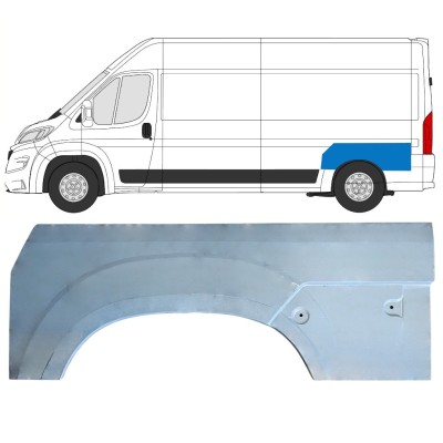 Sidovägg hjulhuskant för Opel Movano 2021-2026 / Vänster 16962