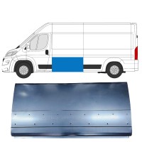 Hög reparationspanel på sidan för Opel Movano 2021-2026 / Vänster = Höger (symmetrisk) 16481