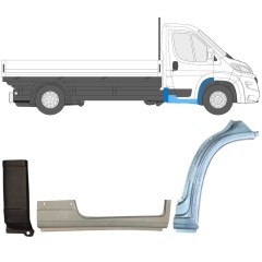 Reparationspanel set för Opel Movano 2021-2026 / Höger 17006