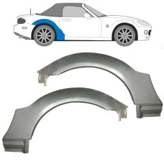 Sidovägg hjulhuskant för Mazda MX-5 2005-2015 / Vänster+Höger / Set 16145