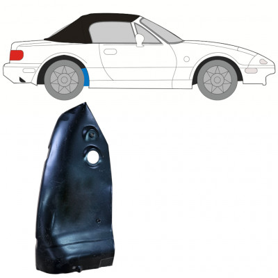 Hjulhus reparationsplåt för Mazda MX-5 1989-1998 / Höger 11887