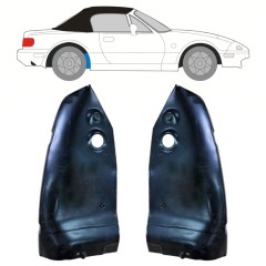 Hjulhus reparationsplåt för Mazda MX-5 1989-1998 / Vänster+Höger / Set 11889